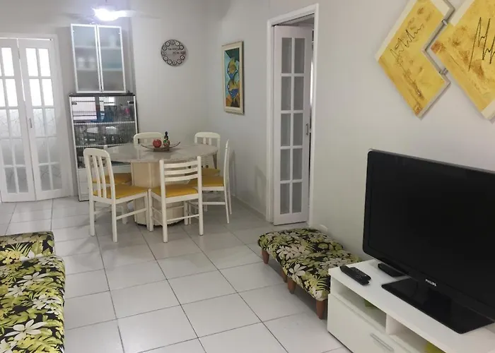 Apto Frente Praia Asturia Guarujá